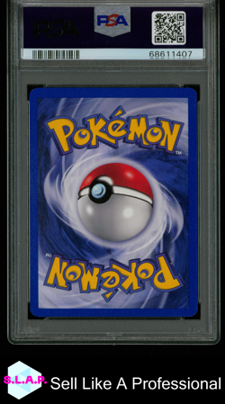 GIOVANNI'S GYARADOS HOLO-1ST EDITION POKEMON GYM CHALLENGE 2000 5 PSA 8 - Image 2