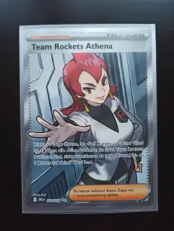 Team Rockets Athena DRI 224/182 Ewige Rivalen Pokemon Pack Frisch Rocket - Image 1