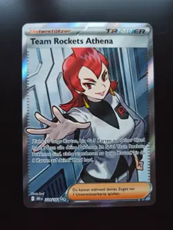 Team Rockets Athena DRI 224/182 Ewige Rivalen Pokemon Pack Frisch Rocket - Image 2