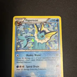 Vaporeon [Holo Promo] BW89 | 2013 Pokemon Black & White - Image 2