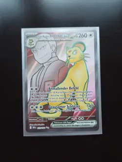 Team Rockets Snobilikat ex DRI 216/182 Ewige Rivalen Pokemon Pack Frisch Rocket - Image 1