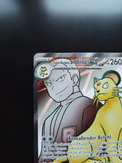 Team Rockets Snobilikat ex DRI 216/182 Ewige Rivalen Pokemon Pack Frisch Rocket - Image 3