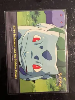 Ep. 10: Bulbasaur and the Hidden Village - Pokemon TV Animation - Topps - Image 1