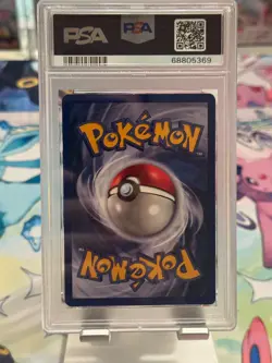 1999 POKEMON BASE SET UNLIMITED #12 NINETALES-HOLO PSA 7 - Image 2