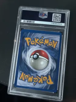 1999 Pokemon Game MeWTWO-Holo PSA 7 NEAR MINT Base Set #10 - Image 2