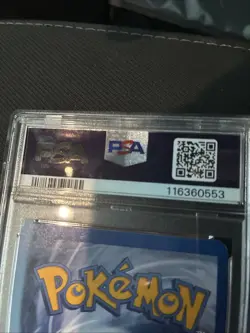 1999 Pokemon Game MeWTWO-Holo PSA 7 NEAR MINT Base Set #10 - Image 3