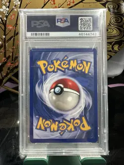 Hitmonlee #7 Slabbed & Graded Pokemon TCG Base Set PSA 7 - Image 2