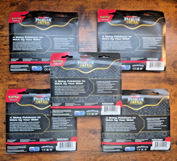 LOT of 5 Pokemon Paldean Fates Tech Sticker 3 Booster Pack ea 15 PACKS 171992_7 - Image 2