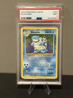 Blastoise Classic Collection CLB 003/034 Holo PSA 9 MINT Pokemon - Image 1