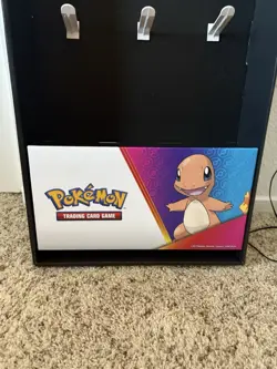 Pokemon TCG Mega Evolution Cardboard Display Stand Store Promo - Image 2