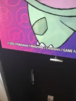 Pokemon TCG Mega Evolution Cardboard Display Stand Store Promo - Image 4
