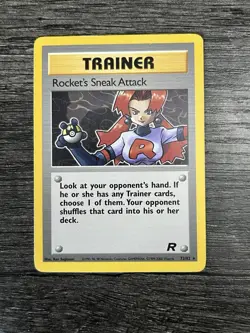 Pokemon TCG- Rocket's Sneak Attack 72/82 Team Rocket -REGULAR - WOTC 2000 - Image 1