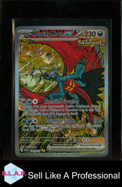 ROARING MOON EX POKEMON 162 2025 PRE ENG - Image 1