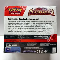 Pokemon Paldea Evolved Booster Box Scarlet & Violet SV02 36 Booster Packs - Image 4