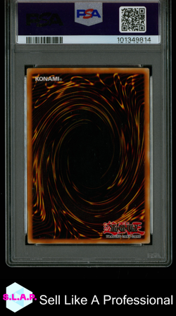BLUE EYES WHITE DRAGON YU-GI-OH! DDS-001 2002 DARK DUEL STORIES EX-MT ENG PSA 6 - Image 2