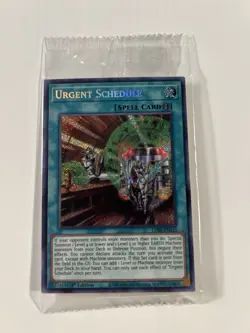 YUGIOH URGENT SCHEDULE LDS2-EN125 SECRET 1ST EDITION SEALED - Image 1