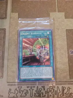 YUGIOH URGENT SCHEDULE LDS2-EN125 SECRET 1ST ED SEALED - Image 1