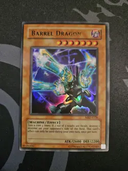 Yu-Gi-Oh! TCG Barrel Dragon Metal Raiders MRD-E126 Unlimited Ultra Rare NM - Image 1