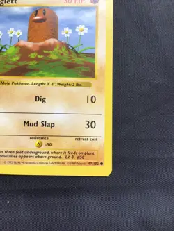 Pokemon Cards: Base Set 1st Edition Common: Diglett 47/102 - Image 4