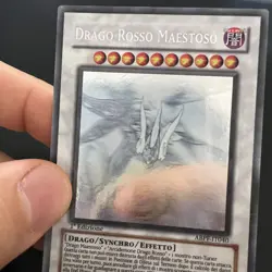 Yu-Gi-Oh Card Drago Rosso Maestoso Ghost Holo 1 ED ABPF-IT040 ITA Near Mint NM - Image 3