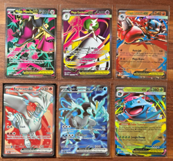 6X Pokemon Card Lot - Mega Gardevoir ex Full Art, Mega Lucario ex + - Image 1