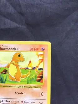 Pokemon Cards: Base Set 1st Edition Common: Charmander 46/102 - Image 3