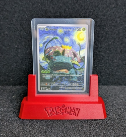 Venusaur with The Starry Night - Van Gogh Edition - Fanmade/Proxy Card Bisaflor - Image 1