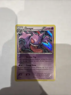 Gengar 35/83 Generations Holo Rare Pokemon Card LP - Image 1