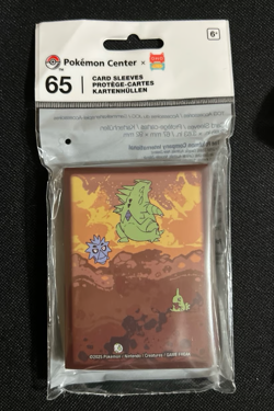 Pokemon TCG Premium Card Sleeves - Tyranitar Evolution Line OMOCAT Design 65 - Image 1