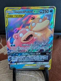 💎Pokemon Slowpoke & Psyduck GX Tag Team Card 250 HP 2019 MINT💎 Unplayed! - Image 2