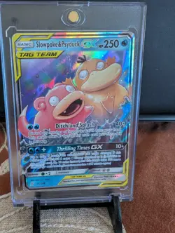 💎Pokemon Slowpoke & Psyduck GX Tag Team Card 250 HP 2019 MINT💎 Unplayed! - Image 4