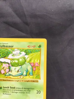 Pokemon Cards: Base Set 1st Edition Common: Bulbasaur 44/102 - Image 3