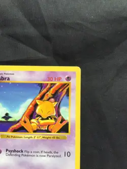 Pokemon Cards: Base Set 1st Edition Common: Abra 43/102 - Image 3