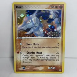 Onix 69/109 - Team Rocket Returns- Stamped - Reverse Holo - Pokemon Card - Image 1