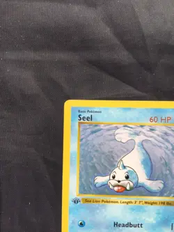 Pokemon Cards: Base Set 1st Edition Uncommon: Seel 41/102 - Image 2