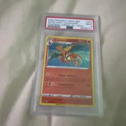 PSA 9 Special Delivery Charizard SWSH 075 Pokemon Promo Holo Graded Card - Image 1