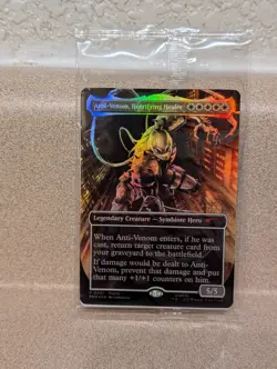 Spider-Man Magic the Gathering - Agent Anti-Venom Horrifying Healer Card Foil - Image 1