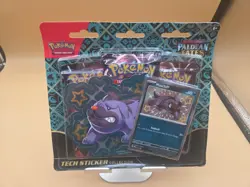 Pokemon TCG Paldean Fates Tech Sticker Collection Maschiff new sealed card game - Image 1