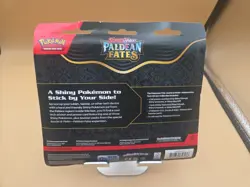 Pokemon TCG Paldean Fates Tech Sticker Collection Maschiff new sealed card game - Image 3