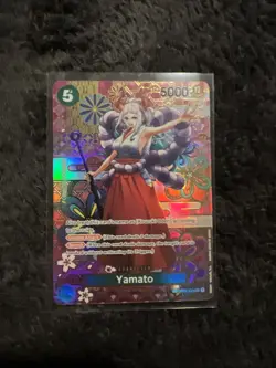 ONE PIECE Card Game tcg - Yamato ALTERNATE ART SP OP01-121 Op05 English - Image 1