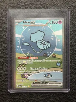 Pokemon TCG Bubble Mew EX 232/091 Paldean Fates Special Illustration Rare Card - Image 1