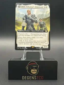 Dion, Bahamut's Dominant 0428 (Extended Art) Final Fantasy Regular non foil MTG - Image 1