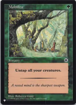 Mobilize The List Regular Common NM MTG - Image 1