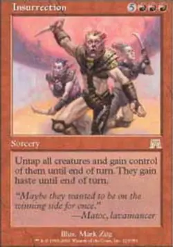 1 x Insurrection - Onslaught - Moderate Play - MTG - Image 1