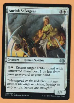 MTG: Double Masters: Foil: Auriok Salvagers - Image 1