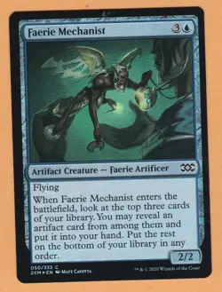 MTG: Double Masters: Foil: Faerie Mechanist - Image 1