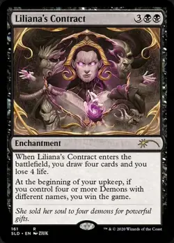 Liliana's Contract [Secret Lair Drop Series] Foil Near Mint - Image 1