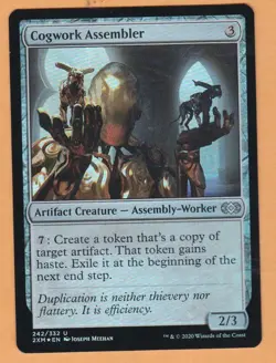 MTG: Double Masters: Foil: Cogwork Assembler - Image 1