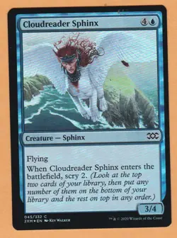 MTG: Double Masters: Foil: Cloudreader Sphinx - Image 1