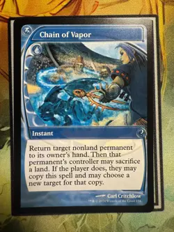 Chain of Vapor (Future Sight): Mystery Booster 2 (Non-Foil), #156 - Image 1